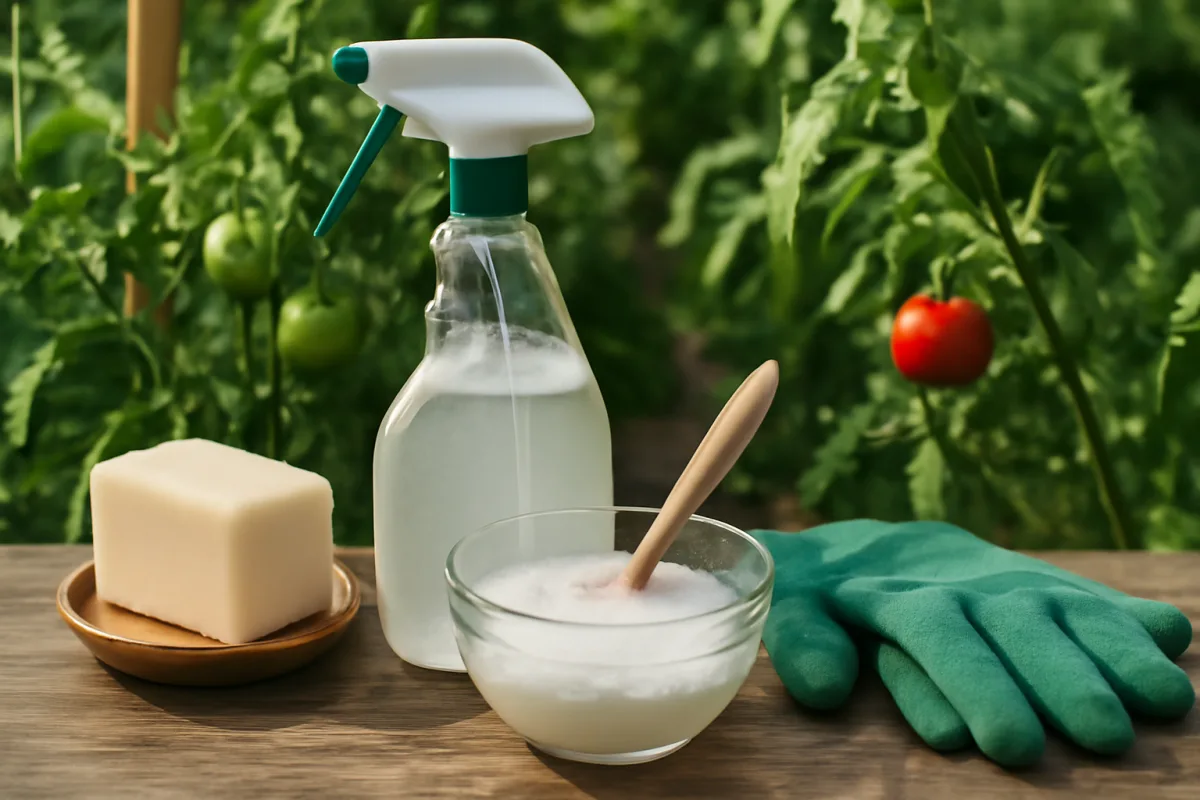 Insetticida naturale a base di sapone: la ricetta più usata nei giardini biologici