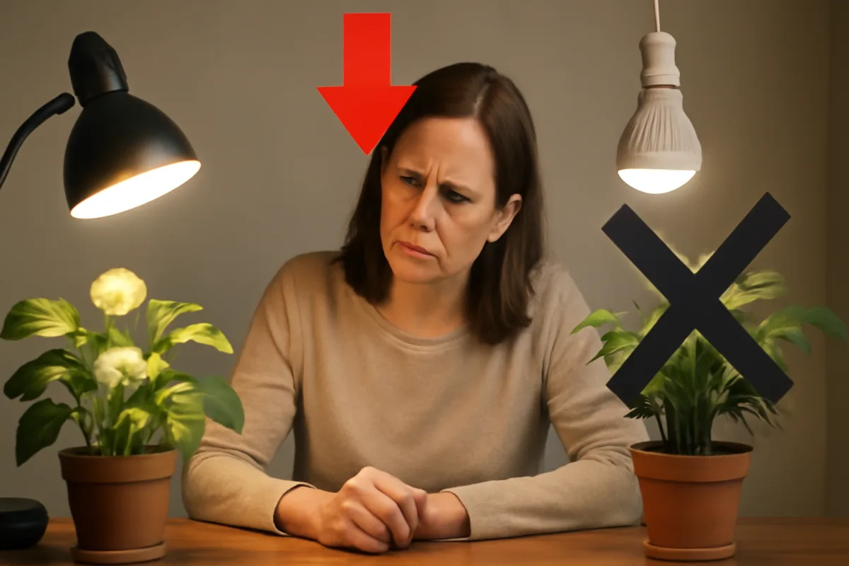 Come scegliere la luce artificiale per le piante da interno? Gli errori più diffusi